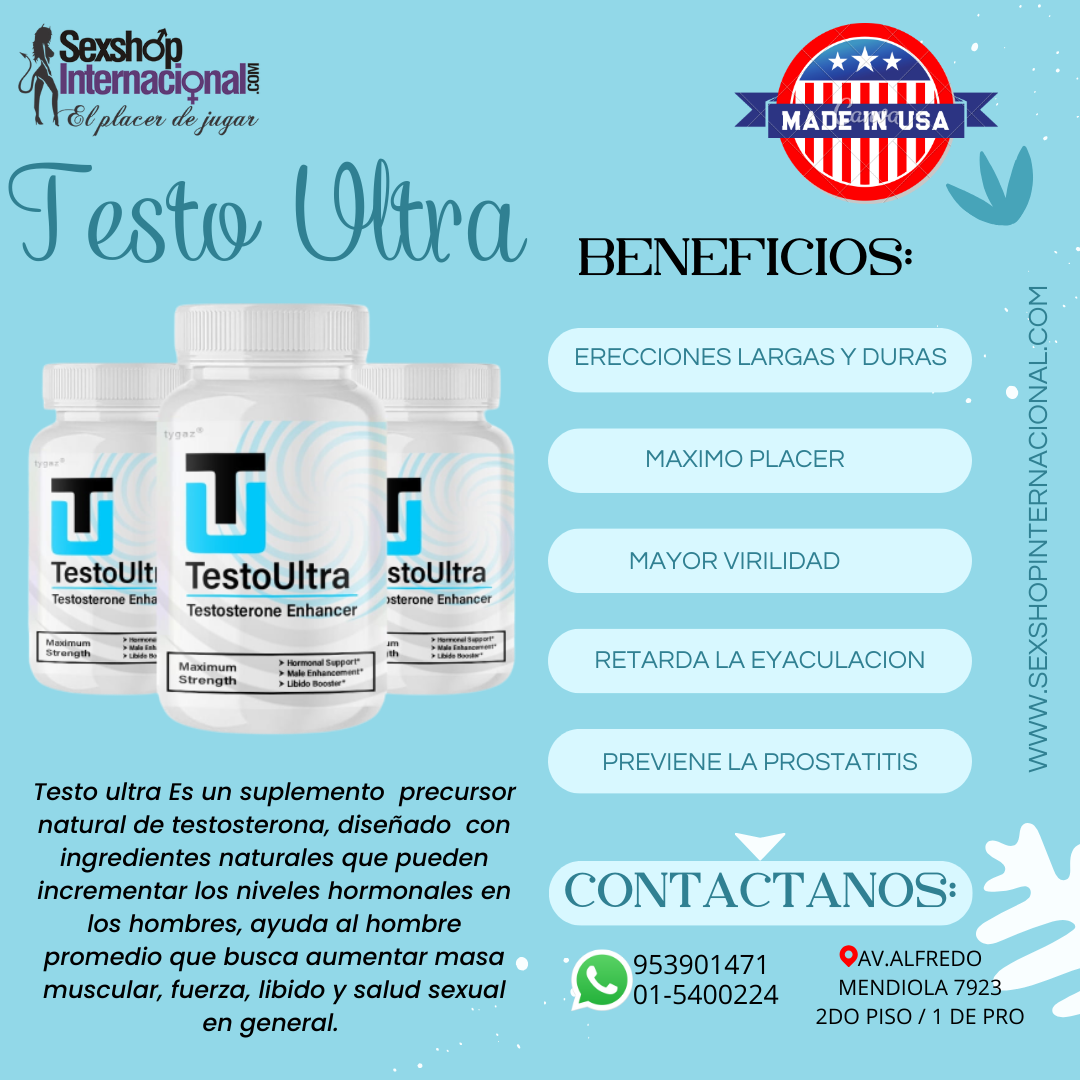 Testo ultra SEXSHOP LOS OLIVOS